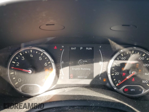 2018 Jeep Renegade Latitude with VIN ZACCJABB7JPJ43311, listed as a Copart auction lot 63396845 with 86,411 mi miles and Salvage title. Bid and sale history available at DreamBid. Image 9.