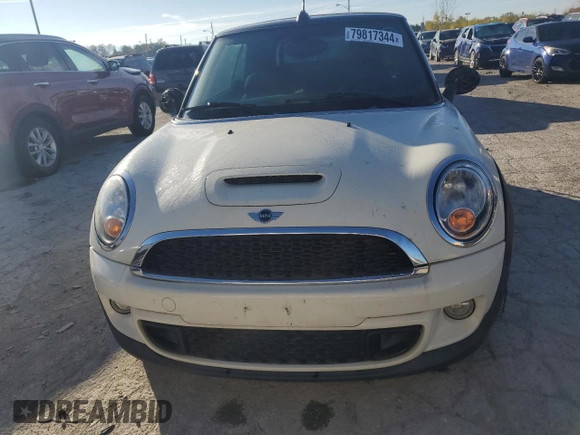 2015 MINI Convertible S with VIN WMWZP3C52FT708377, listed as a Copart auction lot 79817344 with 54,466 mi miles and Salvage title. Bid and sale history available at DreamBid. Image 5.