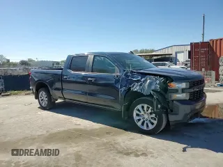 2020 Chevrolet Silverado 1500 Custom with VIN 3GCPWBEK2LG451904, listed as a Copart auction lot 45130395 with 95,767 mi miles and Salvage Title. Bid and sale history available at carsss.com. Image 11.