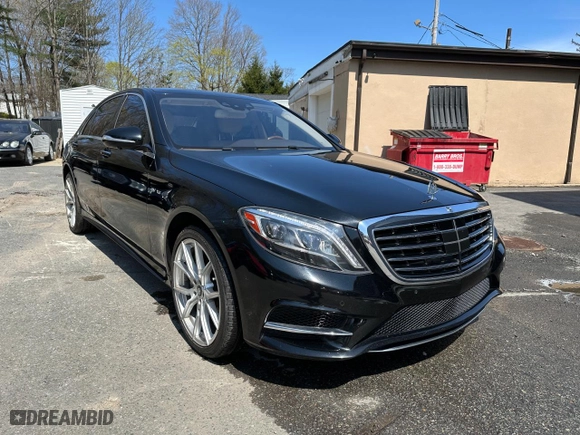 2015 Mercedes-Benz S-Class S 550 with VIN WDDUG8CB5FA129871, listed as a Copart auction lot 54195645 with 110,748 mi miles and Clean Title. Bid and sale history available at carsss.com. Image 1.