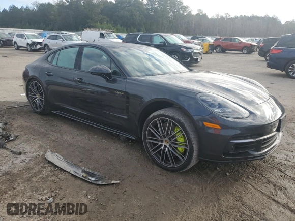 2018 Porsche Panamera 4 E-Hybrid z VIN WP0AE2A79JL129223, wystawiony jako Copart lot #79005304 z przebiegiem 22 877 mil mil oraz Szkoda całkowita • Salvage title. Historia ofert i sprzedaży dostępna na DreamBid. Obrazek 4.