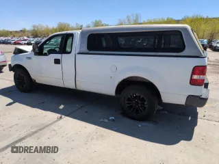 2008 Ford F-150 XL with VIN 1FTRF12208KE16642, listed as a Copart auction lot 55553075 with 283,801 mi miles and Clean title. Bid and sale history available at DreamBid. Image 2.