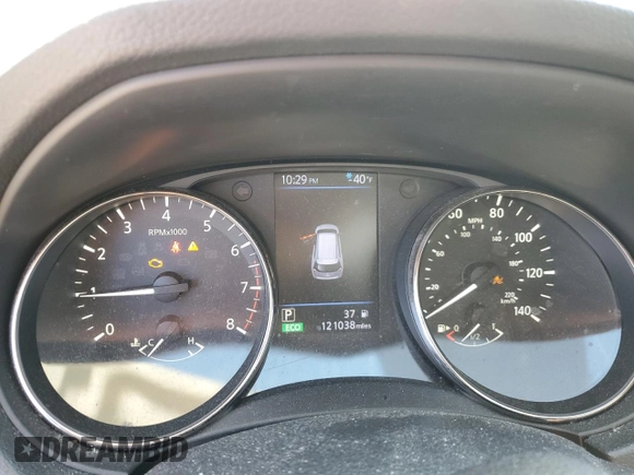 2018 Nissan Rogue SV with VIN KNMAT2MV7JP509671, listed as a Copart auction lot 50022795 with 121,038 mi miles and Salvage Title. Bid and sale history available at carsss.com. Image 9.