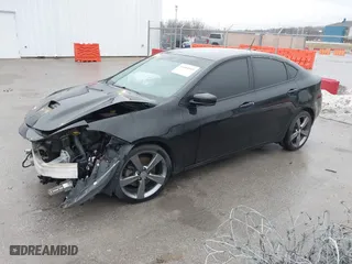 2016 Dodge Dart GT with VIN 1C3CDFEB6GD593496, listed as a IAAI auction lot 41464949 with 81,025 mi miles. Bid and sale history available at carsss.com. Image 16.