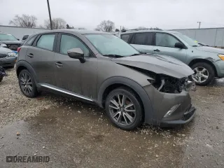 2017 Mazda CX-3 Grand Touring with VIN JM1DKFD77H0144579, listed as a Copart auction lot 43423555 with 0 mi miles and Clean Title. Bid and sale history available at carsss.com. Image 4.