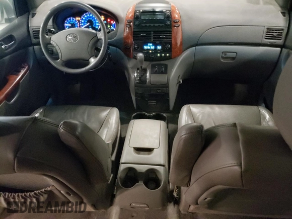 2009 Toyota Sienna XLE with VIN 5TDZK22C19S277996, listed as a Copart auction lot 53279135 with 213,763 mi miles and Salvage Title. Bid and sale history available at DreamBid. Image 8.