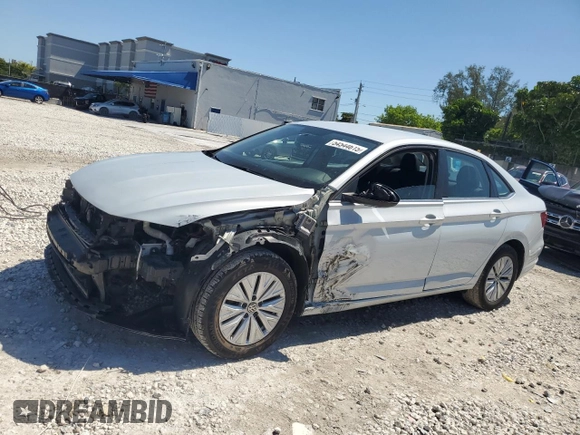 2019 Volkswagen Jetta S with VIN 3VWC57BU1KM137632, listed as a Copart auction lot 54544615 with 88,918 mi miles and Salvage title. Bid and sale history available at DreamBid. Image 1.