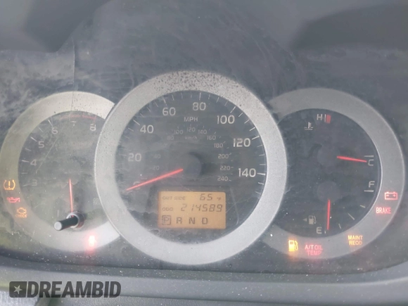 2008 Toyota RAV4 with VIN JTMBK33V886036474, listed as a IAAI auction lot 41615693 with 214,589 mi miles. Bid and sale history available at carsss.com. Image 7.