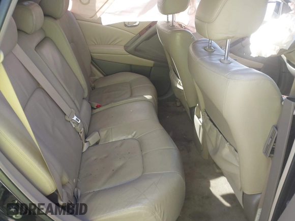 2009 Nissan Murano S with VIN JN8AZ18W89W153510, listed as a IAAI auction lot 41894233 with 140,862 mi miles and . Bid and sale history available at carsss.com. Image 8.