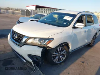 2019 Nissan Pathfinder SV z VIN 5N1DR2MN1KC603612, wystawiony jako IAAI lot #40720148 z przebiegiem 98 571 mil mil oraz . Historia ofert i sprzedaży dostępna na DreamBid. Obrazek 6.