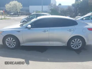 2018 Kia Optima LX with VIN 5XXGT4L31JG267716, listed as a IAAI auction lot 41890611 with 63,491 mi miles and . Bid and sale history available at carsss.com. Image 14.
