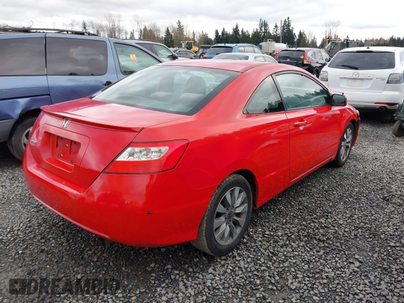 2009 Honda Civic Cpe EX with VIN 2HGFG12869H538405, listed as a IAAI auction lot 41603096 with 131,087 mi miles. Bid and sale history available at carsss.com. Image 4.