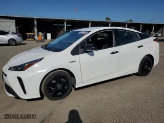 2022 Toyota Prius L Eco with VIN JTDKAMFU4N3161089, listed as a Copart auction lot 50622865 with 325,208 mi miles and Clean Title. Bid and sale history available at carsss.com. Image 1.
