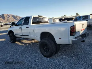 2005 Dodge Ram 3500 SLT with VIN 3D7MS48C85G803889, listed as a Copart auction lot 84667574 with 281,693 mi miles and Salvage Title. Bid and sale history available at carsss.com. Image 2.