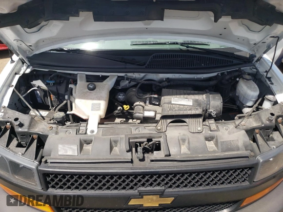 2020 Chevrolet Express Cargo with VIN 1GCWGAFG7L1179054, listed as a Copart auction lot 56726655 with 39,099 mi miles and Salvage title. Bid and sale history available at DreamBid. Image 11.