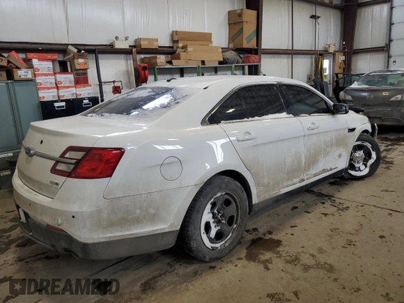 2016 Ford Police Interceptor with VIN 1FAHP2MK7GG137322, listed as a Copart auction lot 43387814 with 93,467 mi miles and Salvage title. Bid and sale history available at DreamBid. Image 3.