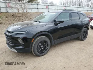 2023 Chevrolet Blazer LT z VIN 3GNKBCR48PS103722, wystawiony jako Copart lot #49377625 z przebiegiem 26 157 mil mil oraz Czysty tytuł • Clean title. Historia ofert i sprzedaży dostępna na DreamBid. Obrazek 1.