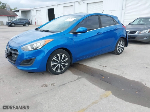 2017 Hyundai Elantra GT with VIN KMHD35LH8HU384102, listed as a IAAI auction lot 41708769 with 97,157 mi miles. Bid and sale history available at carsss.com. Image 17.