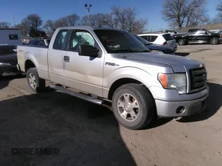 2010 Ford F-150 XL with VIN 1FTEX1CW9AFB06632, listed as a IAAI auction lot 40820314 with 225,343 mi miles. Bid and sale history available at carsss.com. Image 1.