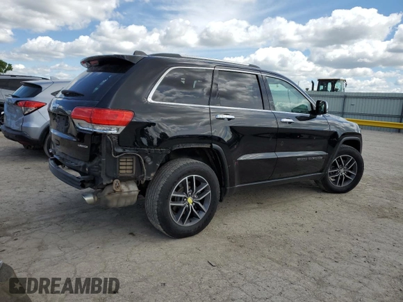2018 Jeep Grand Cherokee Limited z VIN 1C4RJFBG8JC331703, wystawiony jako Copart lot #55220385 z przebiegiem 149 035 mil mil oraz Szkoda całkowita • Salvage title. Historia ofert i sprzedaży dostępna na DreamBid. Obrazek 3.