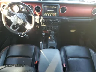 2021 Jeep Gladiator Rubicon с VIN 1C6JJTBM4ML594204, выставлен на аукционе Copart как лот 83998224 с пробегом 25 852 миль миль и Списание • Salvage title. История ставок и продаж доступна на DreamBid. Изображение 8.
