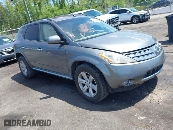 2006 Nissan Murano SL z VIN JN8AZ08W66W501231, wystawiony jako IAAI lot #42168902 z przebiegiem 144 529 mil mil oraz . Historia ofert i sprzedaży dostępna na DreamBid. Obrazek 1.