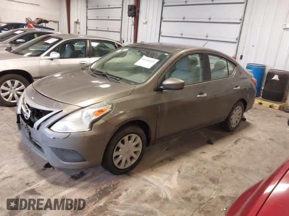 2016 Nissan Versa S with VIN 3N1CN7AP9GL805482, listed as a IAAI auction lot 41520215 with 150,427 mi miles. Bid and sale history available at carsss.com. Image 2.