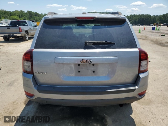 2017 Jeep Compass 75th Anniversary Edition with VIN 1C4NJDBB6HD139093, listed as a Copart auction lot 67085804 with 161,382 mi miles and Salvage Title. Bid and sale history available at carsss.com. Image 6.