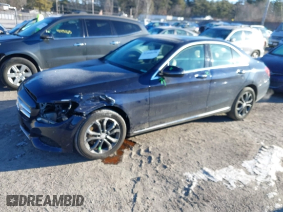 2017 Mercedes-Benz C 300 with VIN WDDWF4KB5HR216065, listed as a IAAI auction lot 41468438 with 65,600 mi miles and . Bid and sale history available at DreamBid. Image 2.