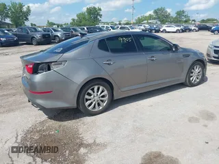 2015 Kia Optima EX with VIN 5XXGN4A71FG426337, listed as a IAAI auction lot 42589955 with 119,473 mi miles and . Bid and sale history available at DreamBid. Image 4.