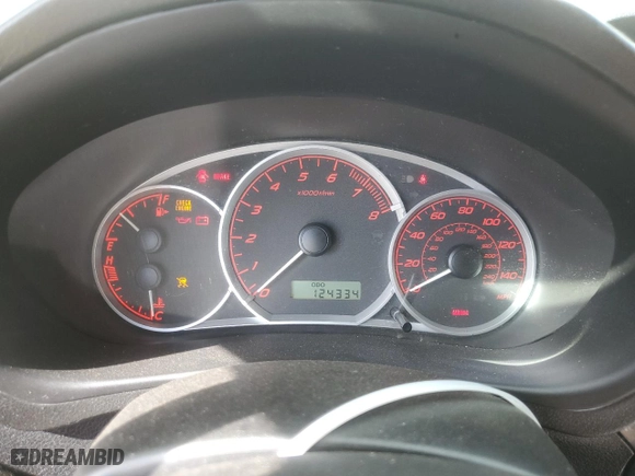 2010 Subaru Impreza Sedan WRX WRX with VIN JF1GE7G62AG501621, listed as a Copart auction lot 71958154 with 124,334 mi miles and Salvage Title. Bid and sale history available at carsss.com. Image 9.