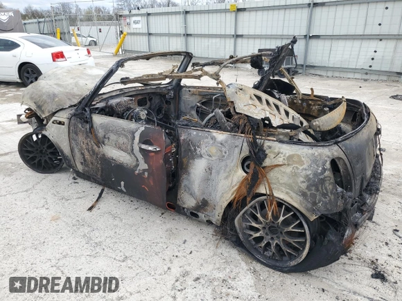 2006 MINI Convertible S with VIN WMWRH33536TK59031, listed as a Copart auction lot 51598825 with Not provided miles and Salvage title. Bid and sale history available at DreamBid. Image 2.