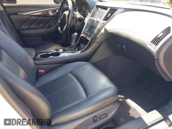 2018 Infiniti Q50 Sport z VIN JN1EV7AP2JM365370, wystawiony jako IAAI lot #42157933 z przebiegiem 61 054 mil mil oraz . Historia ofert i sprzedaży dostępna na DreamBid. Obrazek 5.