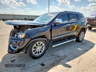 2014 Jeep Grand Cherokee Limited with VIN 1C4RJFBG9EC121990, listed as a Copart auction lot 64079495 with 98,615 mi miles and Salvage title. Bid and sale history available at DreamBid. Image 1.
