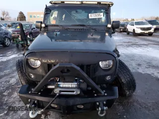 2017 Jeep Wrangler Willys Wheeler with VIN 1C4AJWAG6HL567730, listed as a Copart auction lot 87739395 with 46,286 mi miles and Salvage Title. Bid and sale history available at DreamBid. Image 5.
