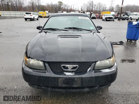 2001 Ford Mustang Deluxe with VIN 1FAFP44411F207916, listed as a Copart auction lot 50349915 with 142,609 mi miles and Salvage Title. Bid and sale history available at carsss.com. Image 5.