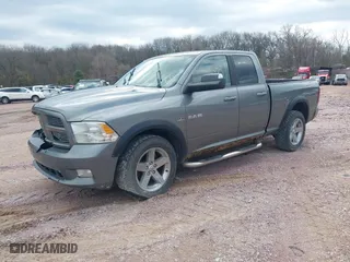 2010 Dodge Ram 1500 Laramie with VIN 1D7RV1GT8AS186672, listed as a IAAI auction lot 41456072 with 207,659 mi miles. Bid and sale history available at carsss.com. Image 19.