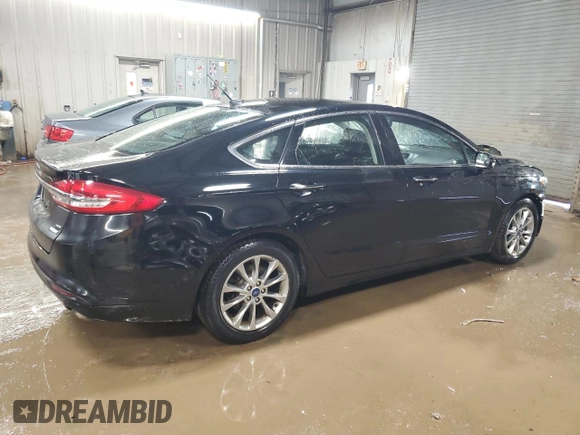 2017 Ford Fusion SE with VIN 3FA6P0HD2HR341799, listed as a Copart auction lot 50162705 with 102,785 mi miles and Salvage Title. Bid and sale history available at carsss.com. Image 3.