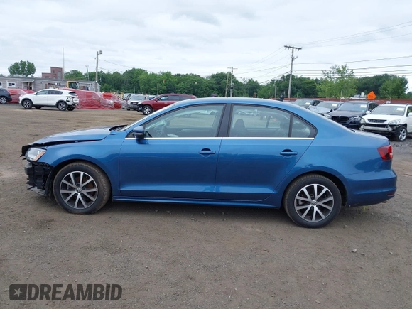 2017 Volkswagen Jetta SE with VIN 3VWDB7AJ1HM394626, listed as a IAAI auction lot 42594926 with 106,973 mi miles and . Bid and sale history available at DreamBid. Image 15.
