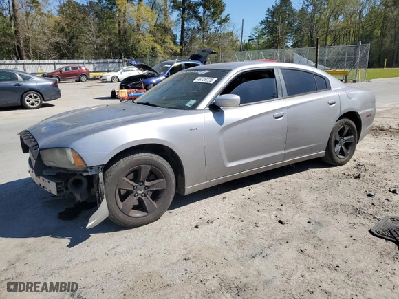 2011 Dodge Charger SE with VIN 2B3CL3CGXBH555889, listed as a Copart auction lot 49789225 with 184,576 mi miles and Salvage Title. Bid and sale history available at carsss.com. Image 1.