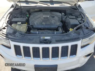 2015 Jeep Grand Cherokee Overland with VIN 1C4RJFCM4FC618516, listed as a Copart auction lot 58671455 with 221,550 mi miles and Clean title. Bid and sale history available at DreamBid. Image 12.