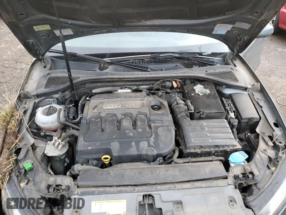 2015 Audi A3 2.0 TDI Premium Plus with VIN WAUCJGFF0F1078213, listed as a Copart auction lot 85661194 with 122,034 mi miles and Salvage Title. Bid and sale history available at carsss.com. Image 11.