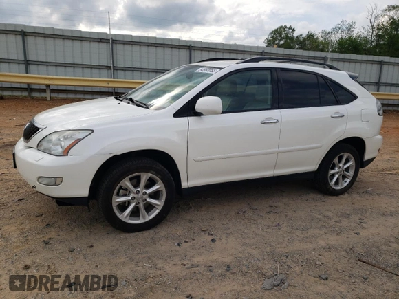 2009 Lexus RX 350 with VIN 2T2HK31U99C112925, listed as a Copart auction lot 54580055 with 168,329 mi miles and Clean Title. Bid and sale history available at DreamBid. Image 1.