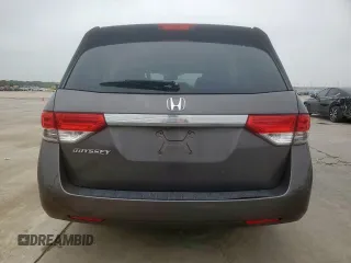 2016 Honda Odyssey EX-L with VIN 5FNRL5H63GB123050, listed as a Copart auction lot 55288945 with 96,613 mi miles and Salvage Title. Bid and sale history available at DreamBid. Image 6.