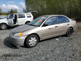 2001 Honda Civic LX with VIN 1HGES15531L058373, listed as a Copart auction lot 53123915 with 0 mi miles and Clean Title. Bid and sale history available at carsss.com. Image 1.
