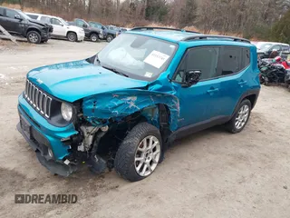 2020 Jeep Renegade Latitude with VIN ZACNJBBB7LPL94542, listed as a IAAI auction lot 41153749 with 67,706 mi miles. Bid and sale history available at carsss.com. Image 17.