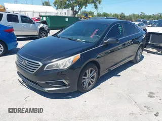 2016 Hyundai Sonata 2.4L with VIN 5NPE24AF7GH313389, listed as a IAAI auction lot 42049855 with 157,366 mi miles and . Bid and sale history available at carsss.com. Image 18.