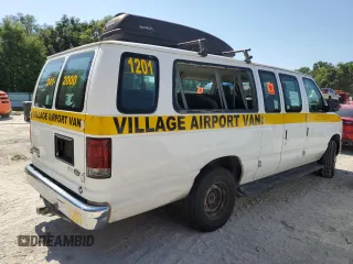 2012 Ford Econoline Passenger XL with VIN 1FBSS3BL1CDA35627, listed as a Copart auction lot 57001114 with Not Provided miles and Salvage Title. Bid and sale history available at DreamBid. Image 3.