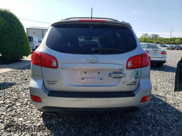 2009 Hyundai Santa Fe Limited with VIN 5NMSH73E79H267084, listed as a Copart auction lot 59342115 with 94,100 mi miles and Clean title. Bid and sale history available at DreamBid. Image 6.