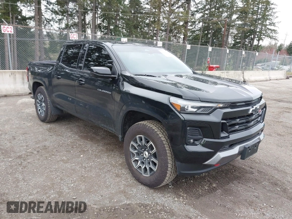2024 Chevrolet Colorado 4WD Z71 with VIN 1GCPTDEK5R1196760, listed as a IAAI auction lot 41805734 with 5,252 mi miles. Bid and sale history available at carsss.com. Image 1.